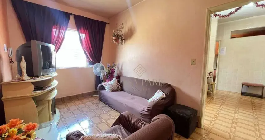 Apartamento com 1 dormitório à venda, 50 m² por r$ 200.000,00 -  jardim real - praia grande/sp