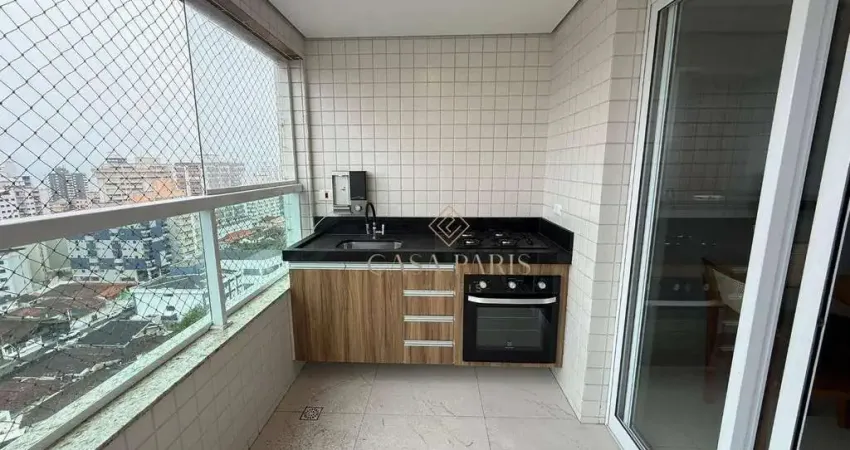 Apartamento com 2 dormitórios à venda, 89 m² por r$ 820.000,00 - caiçara - praia grande/sp
