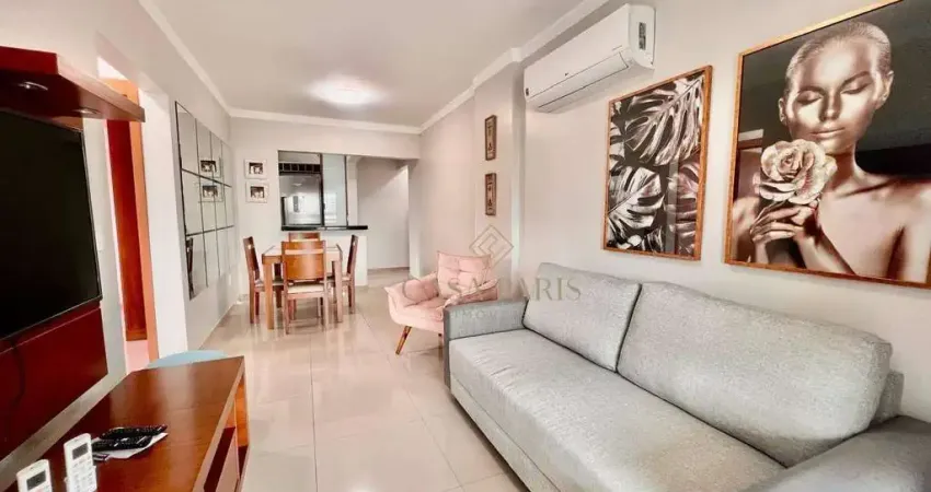 Apartamento mobiliado com 2 dormitórios à venda, 70 m² por r$ 625.000 - boqueirão - praia grande/sp