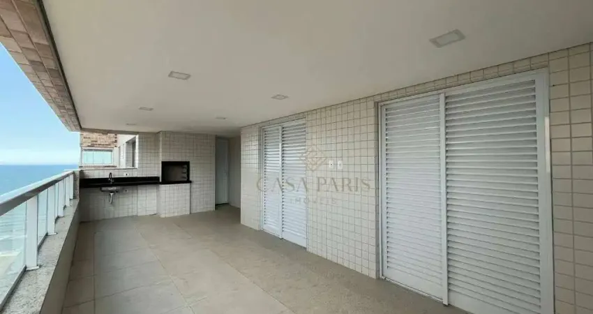 Apartamento VISTA MAR com 3 dormitórios à venda, 118 m² por R$ 1.400.000 - Caiçara - Praia Grande/SP