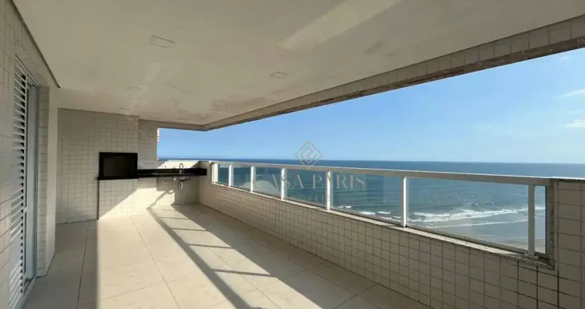 Apartamento VISTA MAR com 3 dormitórios à venda, 120 m² por R$ 1.500.000 - Caiçara - Praia Grande/SP