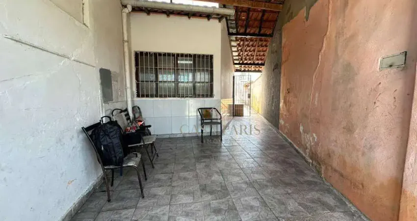 Casa com 2 dormitórios à venda, 51 m² por r$ 300.000,00 - caiçara - praia grande/sp