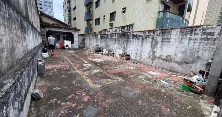 Terreno à venda, 250 m² por r$ 900.000,00 - canto do forte - praia grande/sp