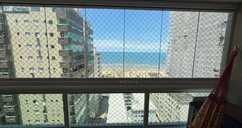 Apartamento vista mar com 2 suítes à venda, 96 m² por r$ 1.500.000 - canto do forte - praia grande/sp