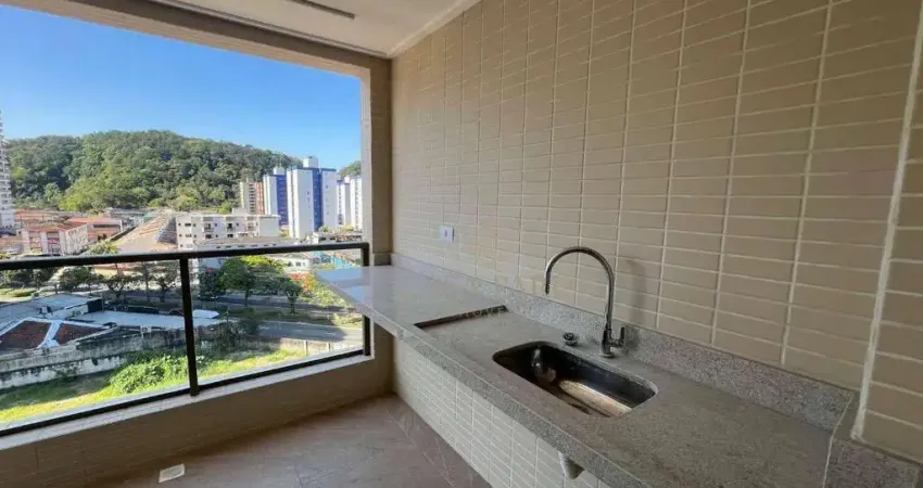 Apartamento com 2 suítes e 2 vagas fixas à venda, 88 m² por r$ 890.000 - canto do forte - praia grande/sp