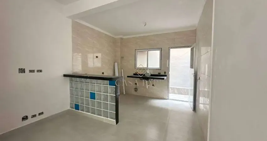 Sobrado em condomínio com 2 dormitórios à venda, 52 m² por r$ 410.000 - aviação - praia grande/sp