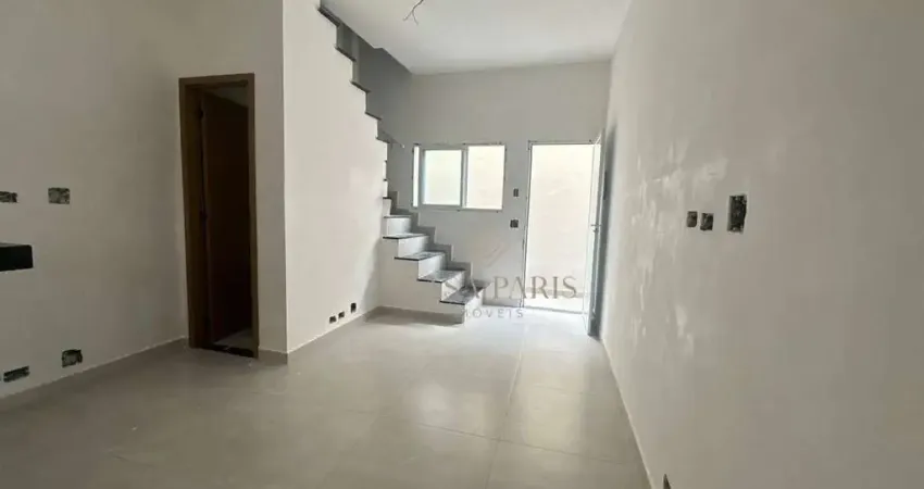 Sobrado em condomínio com 2 dormitórios à venda, 51 m² por r$ 410.000 - aviação - praia grande/sp