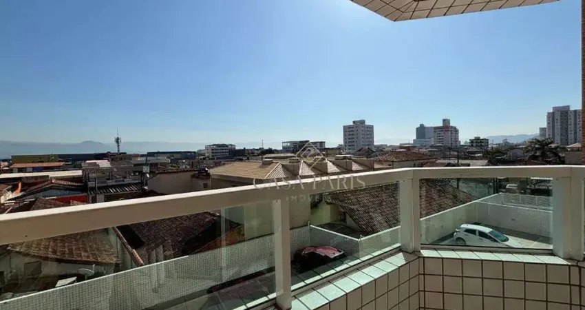 Apartamento mobiliado com 2 dormitórios à venda, 54 m² por r$  - vila guilhermina - praia grande/sp