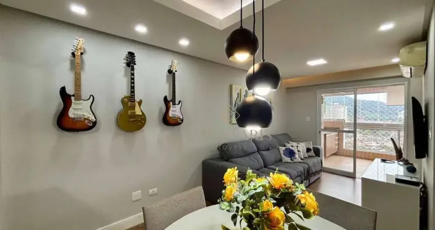 Apartamento com 2 suítes à venda, 85 m² por r$ 795.000 - canto do forte - praia grande/sp