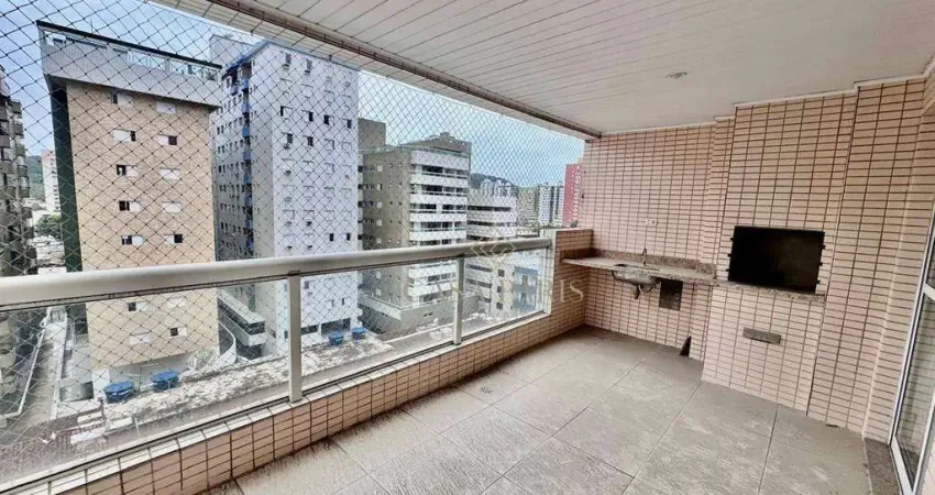 Apartamento com 2 dormitórios à venda, 83 m² por r$ 680.000,00 - canto do forte - praia grande/sp