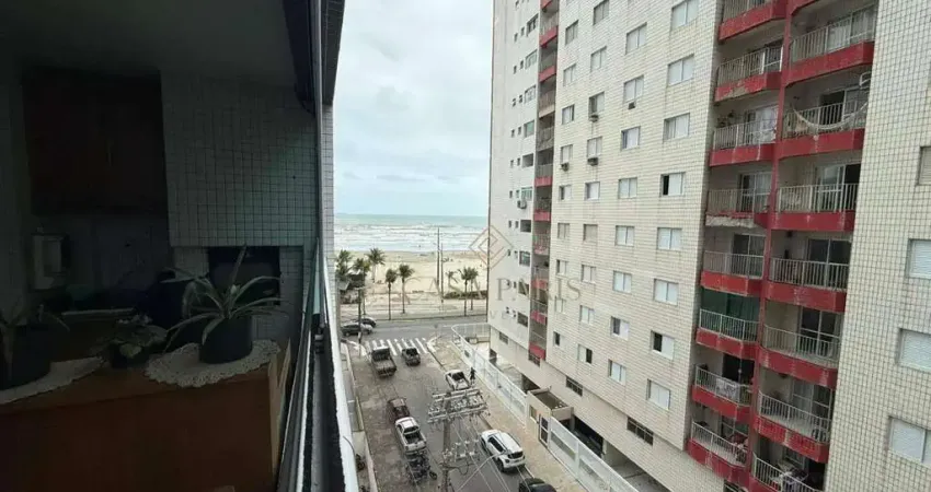 Apartamento vista mar com 2 dormitórios à venda, 92 m² por r$ 665.000 - aviação - praia grande/sp