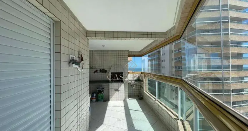 Apartamento com 2 suítes à venda, 100 m² por r$ 750.000 - aviação - praia grande/sp