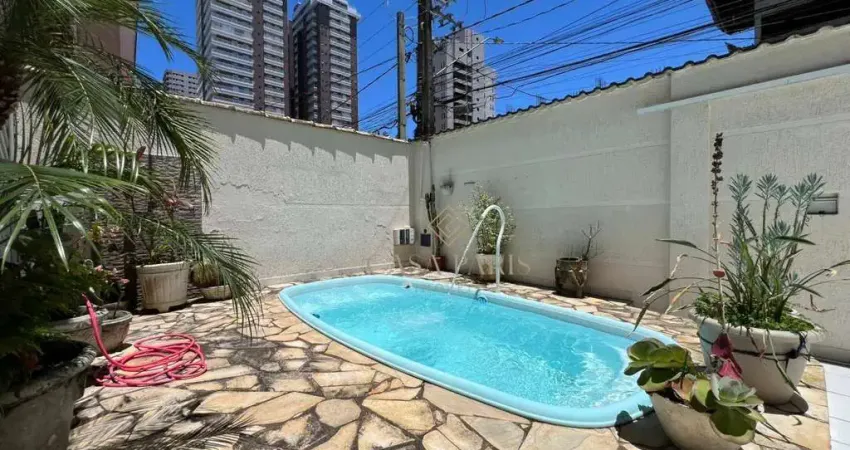 Sobrado com 4 dormitórios e piscina à venda, 173 m² por r$ 1.800.000 - canto do forte - praia grande/sp