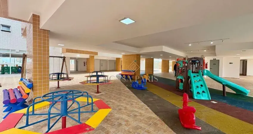 Apartamento com 2 dormitórios à venda, 57 m² por r$ 438.000 - boqueirão - praia grande/sp