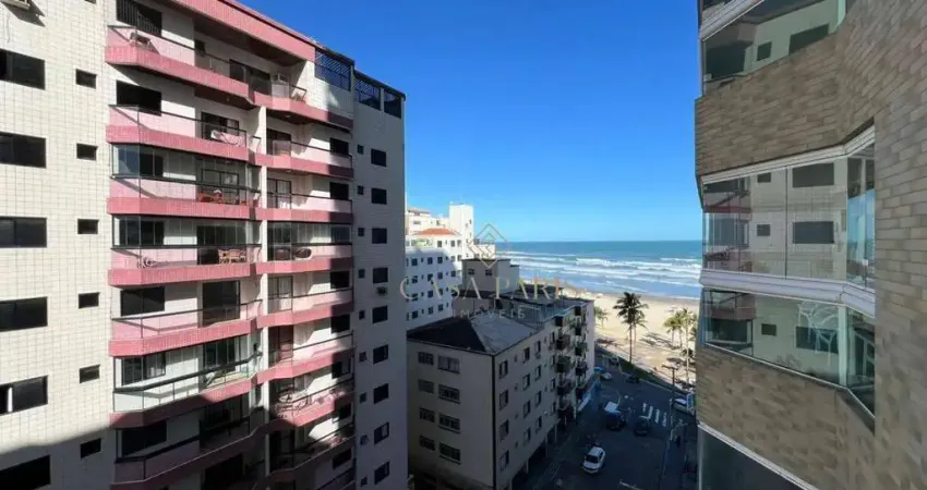 Apartamento vista mar com 3 dormitórios à venda, 159 m² por r$ 880.000 - ocian - praia grande/sp