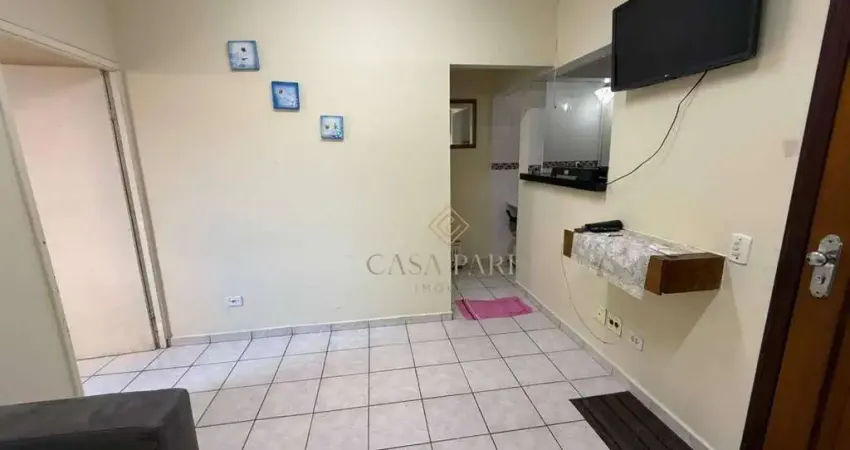 Apartamento com 1 dormitório à venda, 40 m² por r$ 245.000,00 - tupi - praia grande/sp