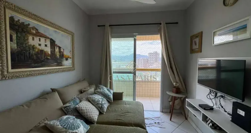 Apartamento com 1 dormitório à venda, 47 m² por r$ 355.000,00 - caiçara - praia grande/sp