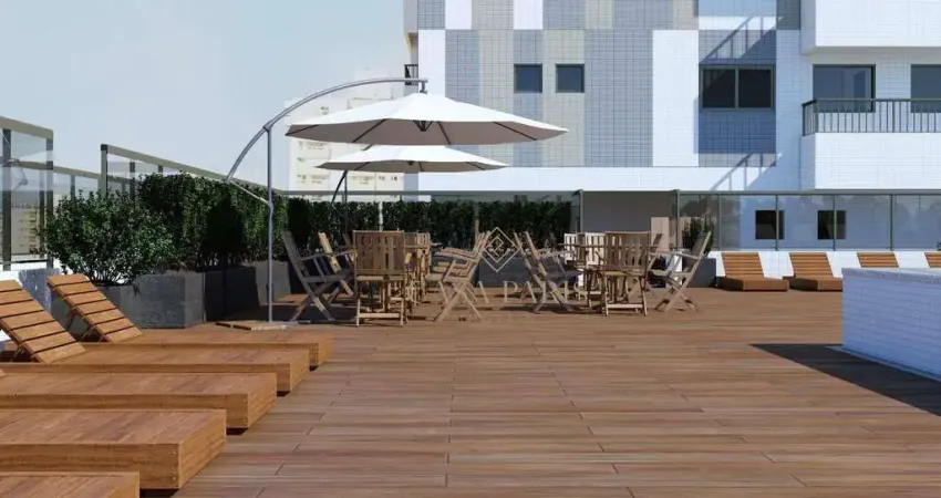 Apartamento com 2 dormitórios à venda, 93 m² por r$ 770.000,00 - vila guilhermina - praia grande/sp