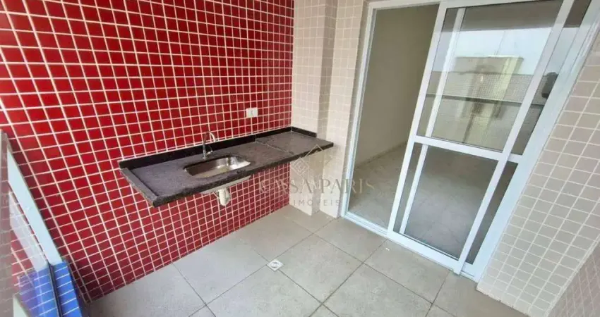 Apartamento com 1 suíte à venda, 65 m² por r$ 450.000 - caiçara - praia grande/sp