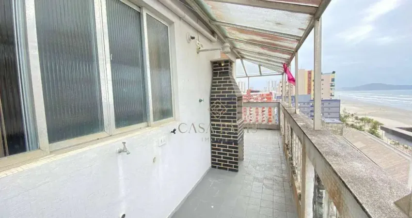 Cobertura com 6 dormitórios à venda, 230 m² por r$ 870.000 - tupi - praia grande/sp