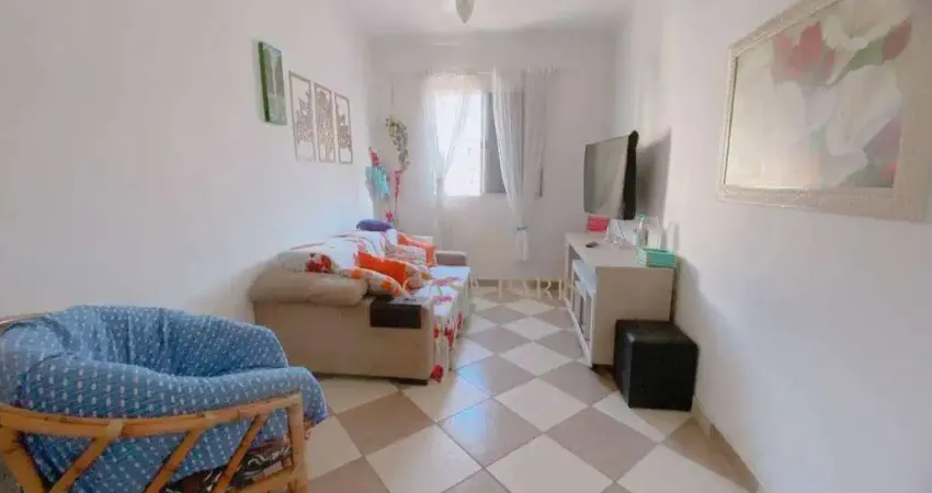 Apartamento vista mar com 1 dormitório à venda, 60 m² por r$ 260.000 - ocian - praia grande/sp