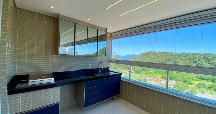 Apartamento com 4 dormitórios à venda, 153 m² por r$ 2.500.000,00 - canto do forte - praia grande/sp