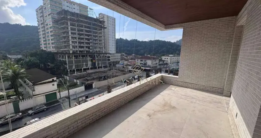 Apartamento com 2 dormitórios à venda, 74 m² por r$ 749.000 - canto do forte - praia grande/sp
