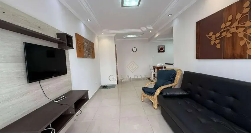 Apartamento com 2 dormitórios à venda, 78 m² por r$ 430.000 - tupi - praia grande/sp