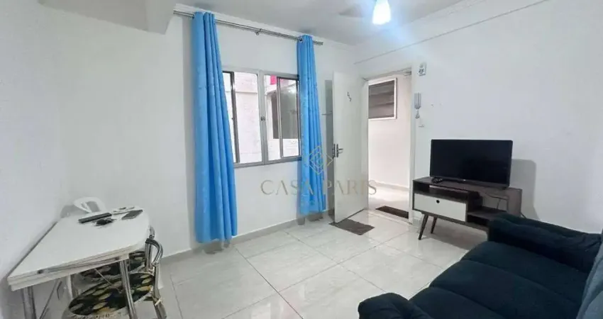 Apartamento com 1 dormitório à venda, 40 m² por r$ 245.000,00 - boqueirão - praia grande/sp