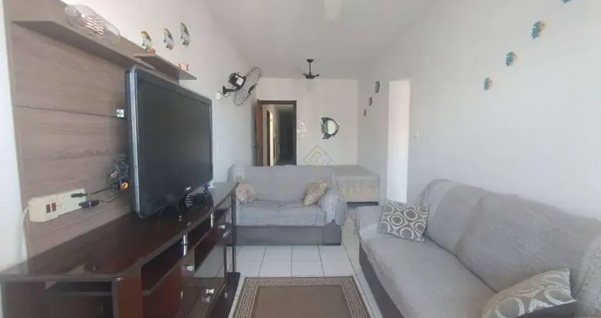 Apartamento com 1 dormitório à venda, 66 m² por r$ 385.000,00 - vila guilhermina - praia grande/sp