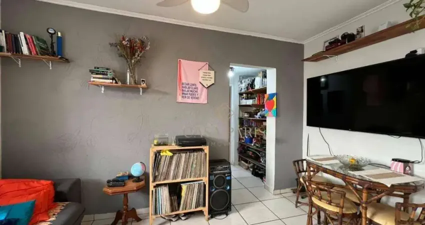 Apartamento com 1 dormitório à venda, 38 m² por r$ 199.000 - tupi - praia grande/sp