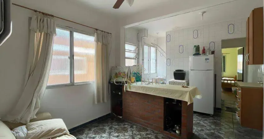 Apartamento com 1 dormitório à venda, 46 m² por r$ 225.000,00 - aviação - praia grande/sp