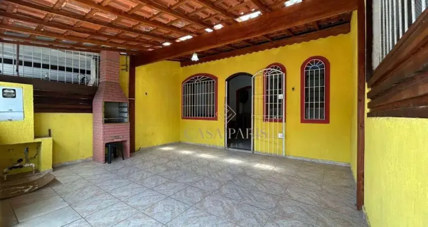 Casa com 2 dormitórios à venda, 63 m² por r$ 260.000 - caiçara - praia grande/sp