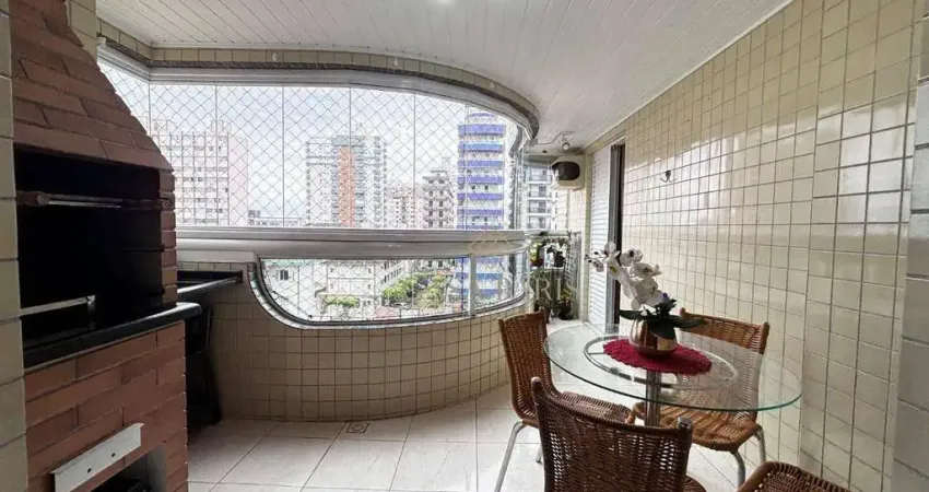 Apartamento com 2 dormitórios à venda, 86 m² por r$ 620.000,00 - vila guilhermina - praia grande/sp