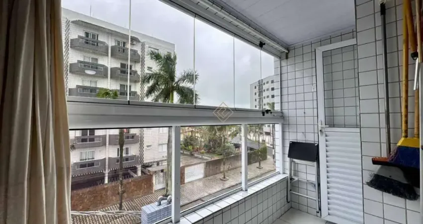 Apartamento com 1 dormitório à venda, 49 m² por r$ 310.000,00 - vilamar - praia grande/sp