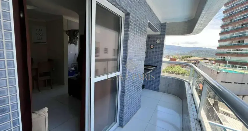 Apartamento com 1 dormitório à venda, 46 m² por r$ 360.000 - caiçara - praia grande/sp