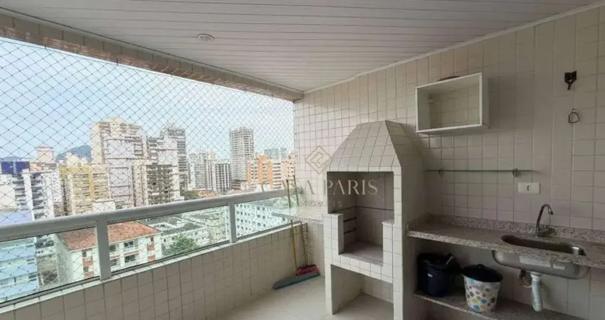 Apartamento com 2 dormitórios à venda, 90 m² por r$ 650.000,00 - vila guilhermina - praia grande/sp