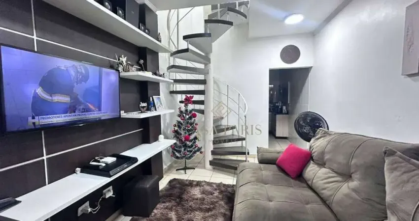 Sobrado com 2 dormitórios à venda, 58 m² por r$ 330.000,00 - tude bastos - praia grande/sp