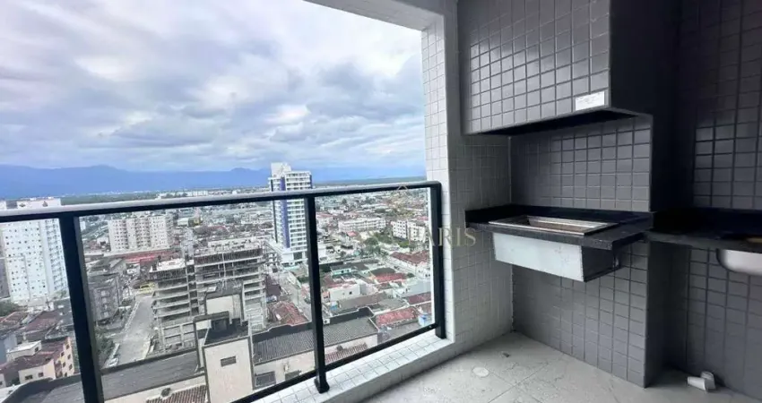 Apartamento com 2 suítes à venda, 92 m² por r$ 750.000 - aviação - praia grande/sp
