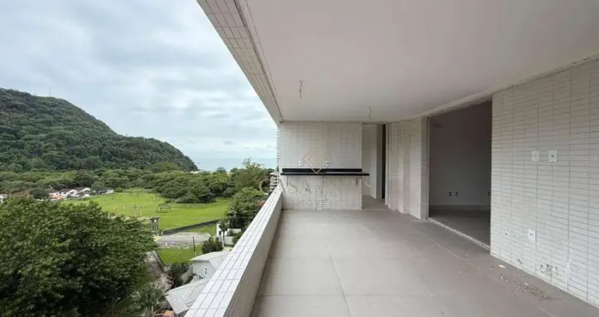 Apartamento vista mar com 3 suítes à venda, 123 m² por r$ 1.300.000 - canto do forte - praia grande/sp