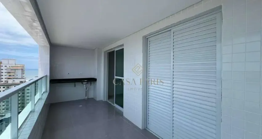 Apartamento vista mar com 3 dormitórios à venda, 115 m² por r$ 891.000 - ocian - praia grande/sp