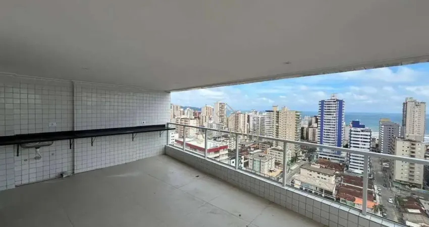 Cobertura duplex com 3 suítes à venda, 195 m² por r$ 1.755.000 - aviação - praia grande/sp