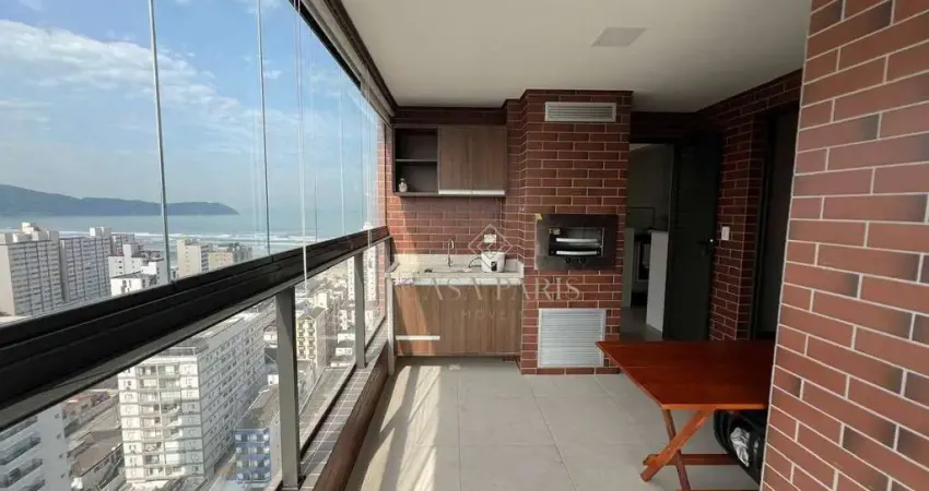 Apartamento com 2 dormitórios à venda, 97 m² por r$ 920.000 - vila guilhermina - praia grande/sp