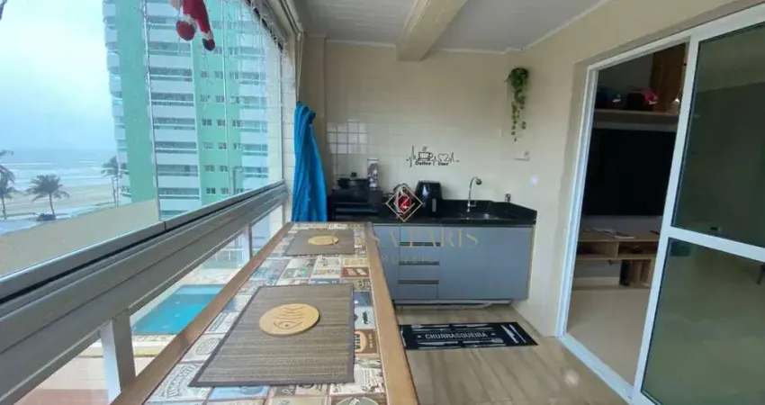 Apartamento com 2 dormitórios à venda, 60 m² por r$ 425.000 - real - praia grande/sp
