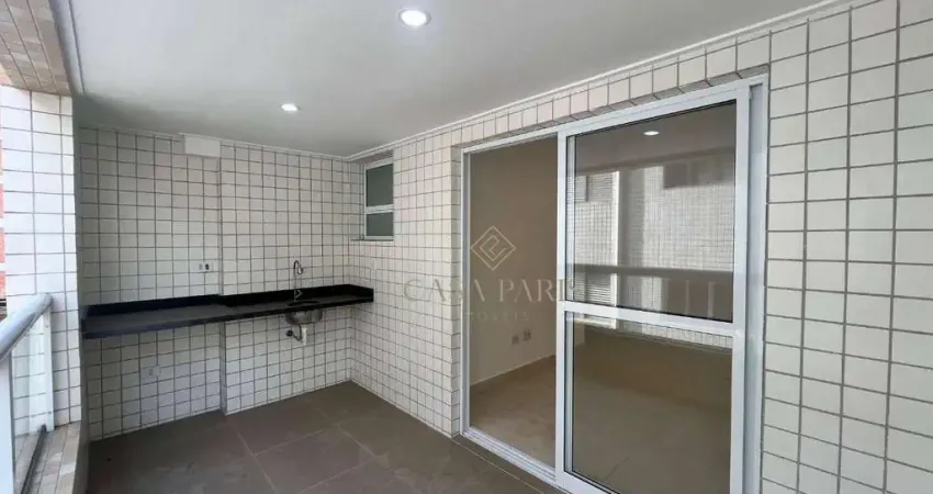 Apartamento com 2 dormitórios à venda, 80 m² por r$ 445.000 - caiçara - praia grande/sp