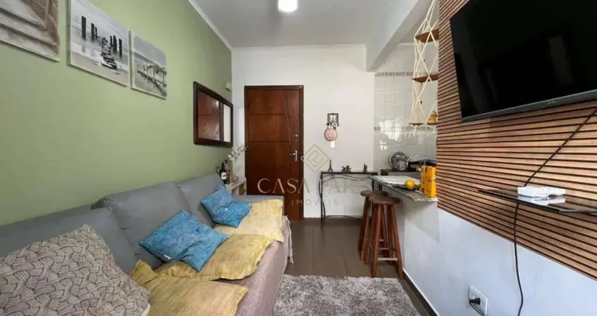 Apartamento com 1 dormitório à venda, 39 m² por r$ 250.000,00 - ocian - praia grande/sp