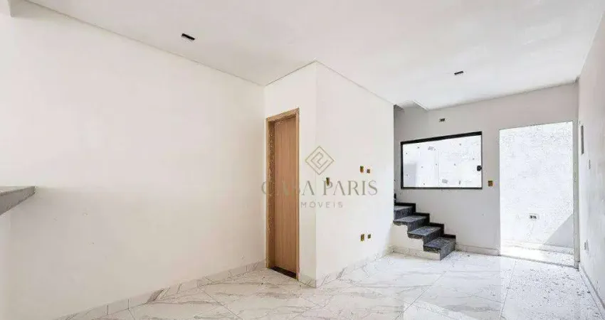 Sobrado com 2 dormitórios à venda, 69 m² por r$ 350.000,00 - aviação - praia grande/sp