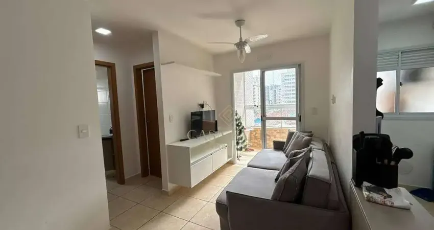 Apartamento porteira fechada com 2 dormitórios à venda, 58 m² por r$ 405.000 - vila guilhermina - praia grande/sp