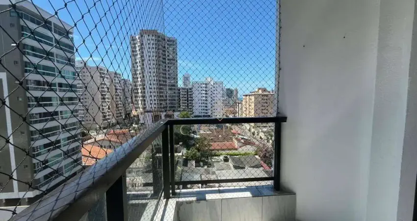 Kitnet com varanda à venda, 38 m² por r$ 265.000 - canto do forte - praia grande/sp