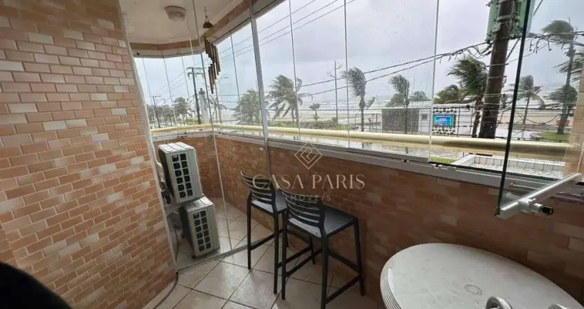 Apartamento FRENTE MAR com 2 dormitórios à venda, 65 m² por R$ 597.000 - Caiçara - Praia Grande/SP
